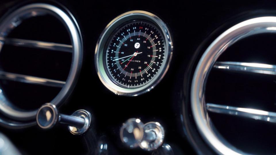 Bentley將Continental GT Le Mans的實體時鐘改為24時制。(圖片來源/ Bentley)