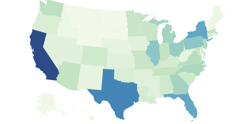 2020 Electoral College map (The Independent/Datawrapper)