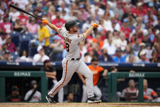 Philadelphia Phillies beat San Francisco Giants in 12th inning on