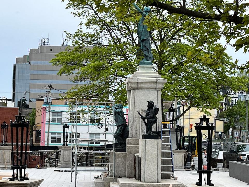 The Newfoundland National War Memorial in St. John's was unveilled in the summer of 1924, nearly six years following the armistice that ended the First World War. It's now undergoing a major refresh ahead of a centennial event on July 1, which is Memorial Day in Newfoundland and Labrador.