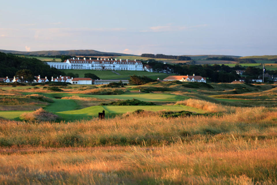 Trump Turnberry par-3 15th hole pictured