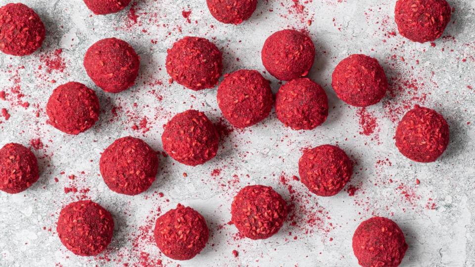 Chocolate-Raspberry Truffles