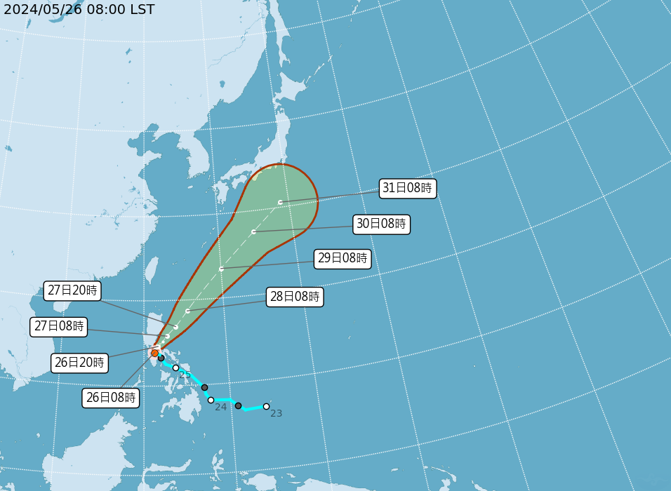 （圖取自中央氣象署網站）