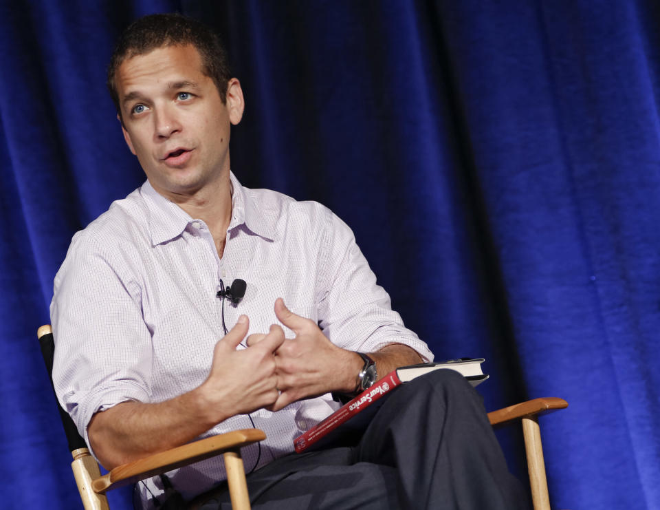 Dan Roth, Executive Editor, LinkedIn, is seen at Advertising Week on Wednesday, Oct. 3, 2012 in New York. (Photo by Brian Ach/Invision for Advertising Week/AP Images)