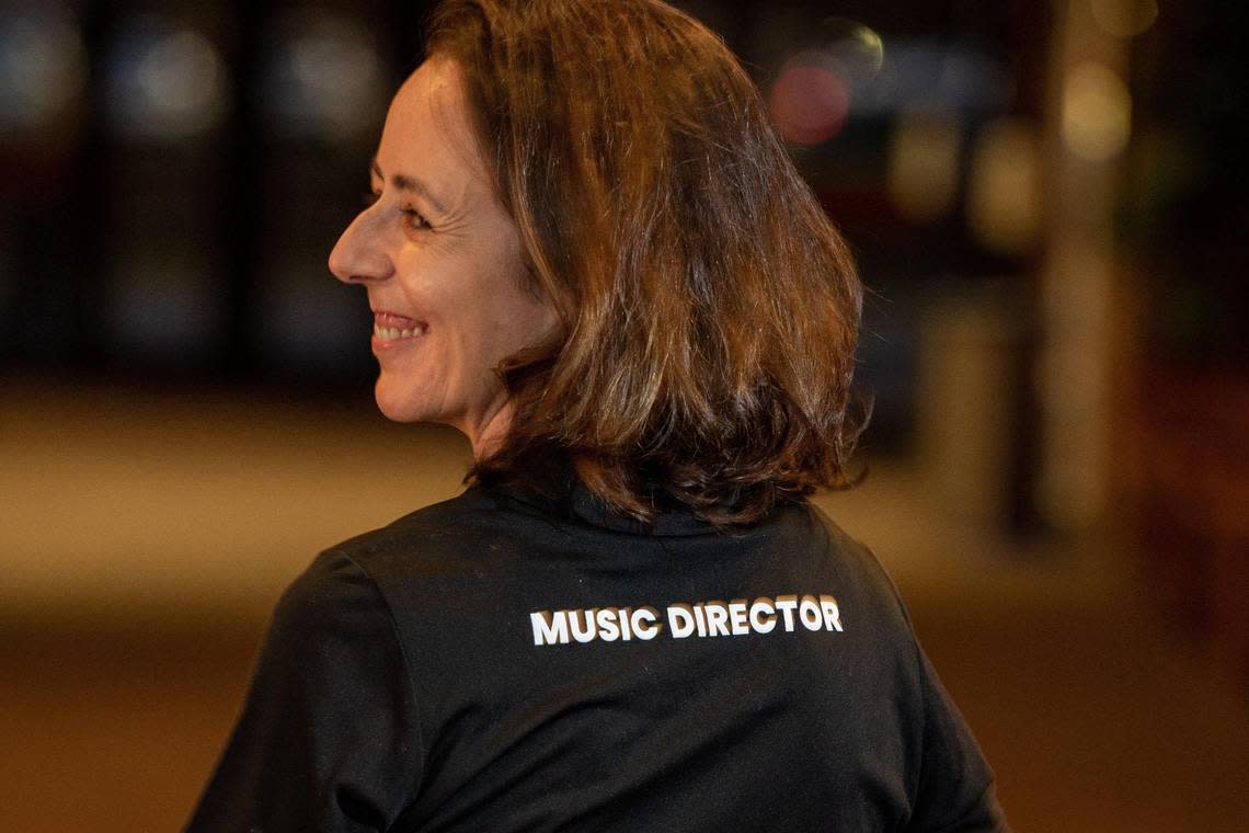 “I’m really excited for people to come … and to share music with them,” says Melisse Brunet, the first female conductor in the 61 year history of the the Lexington Philharmonic.