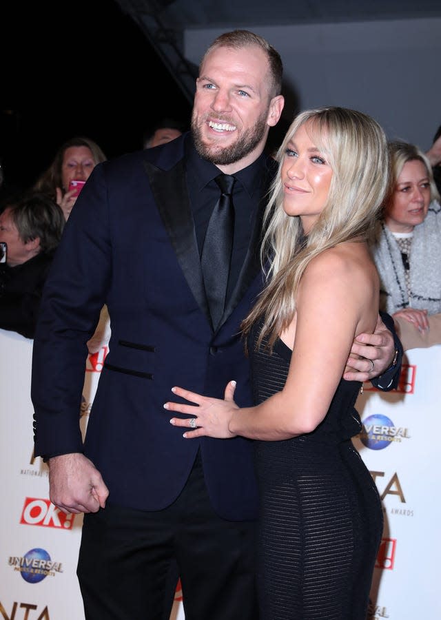 James Haskell and Chloe Madeley 