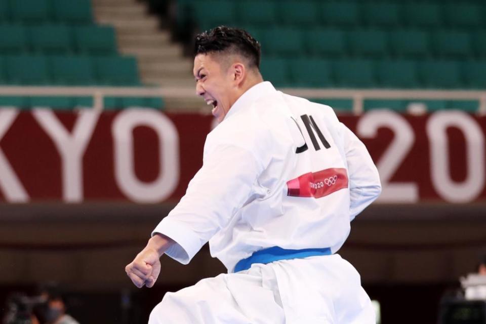 Ryo Kiyuna of Japan in action.