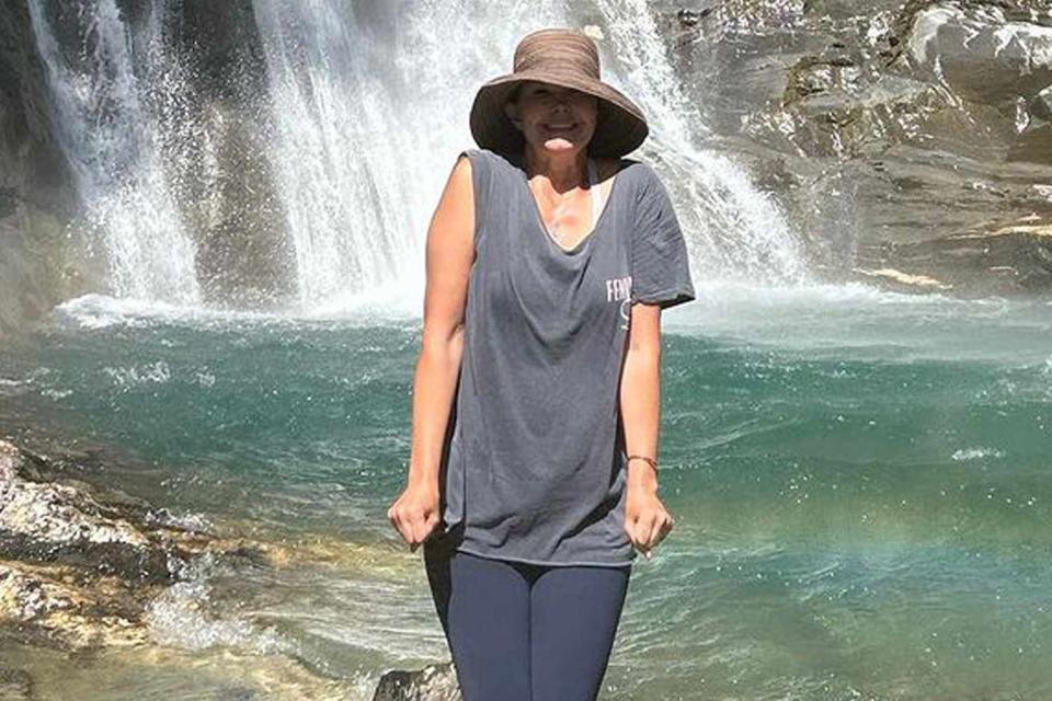 <p>Ashley Judd/Instagram</p> Ashley Judd poses for a photo in Switzerland