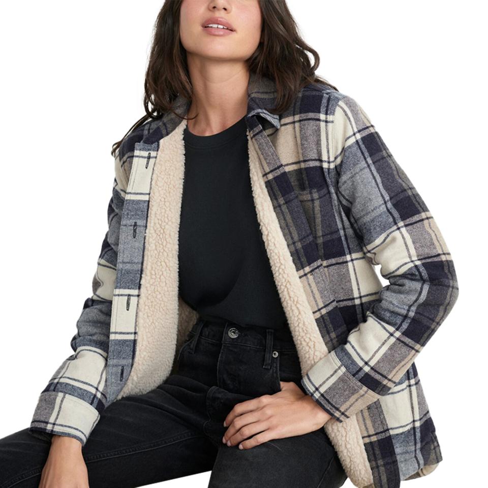 Shearling-Lined Farmhouse Jacket