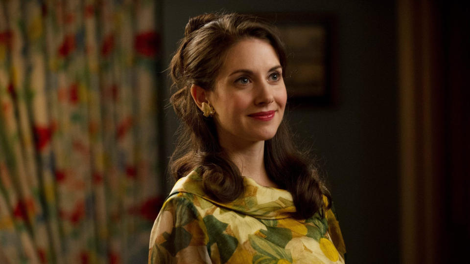 Alison Brie as Trudy Campbell in 'Mad Men'. (Credit: AMC)