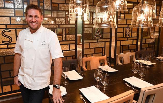 Curtis is celebrating the launch of his restaurant SHARE on the Princess Cruises ships. Photo: Supplied