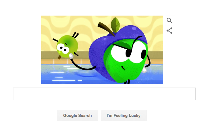 Today's Google Doodle celebrates the Olympics with fruity mini games -  Neowin