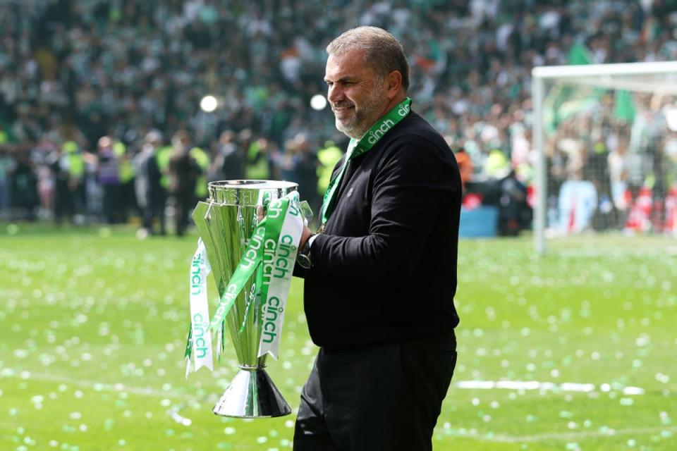 Postecoglou reclaimed the title in his first season at Celtic (Getty Images)