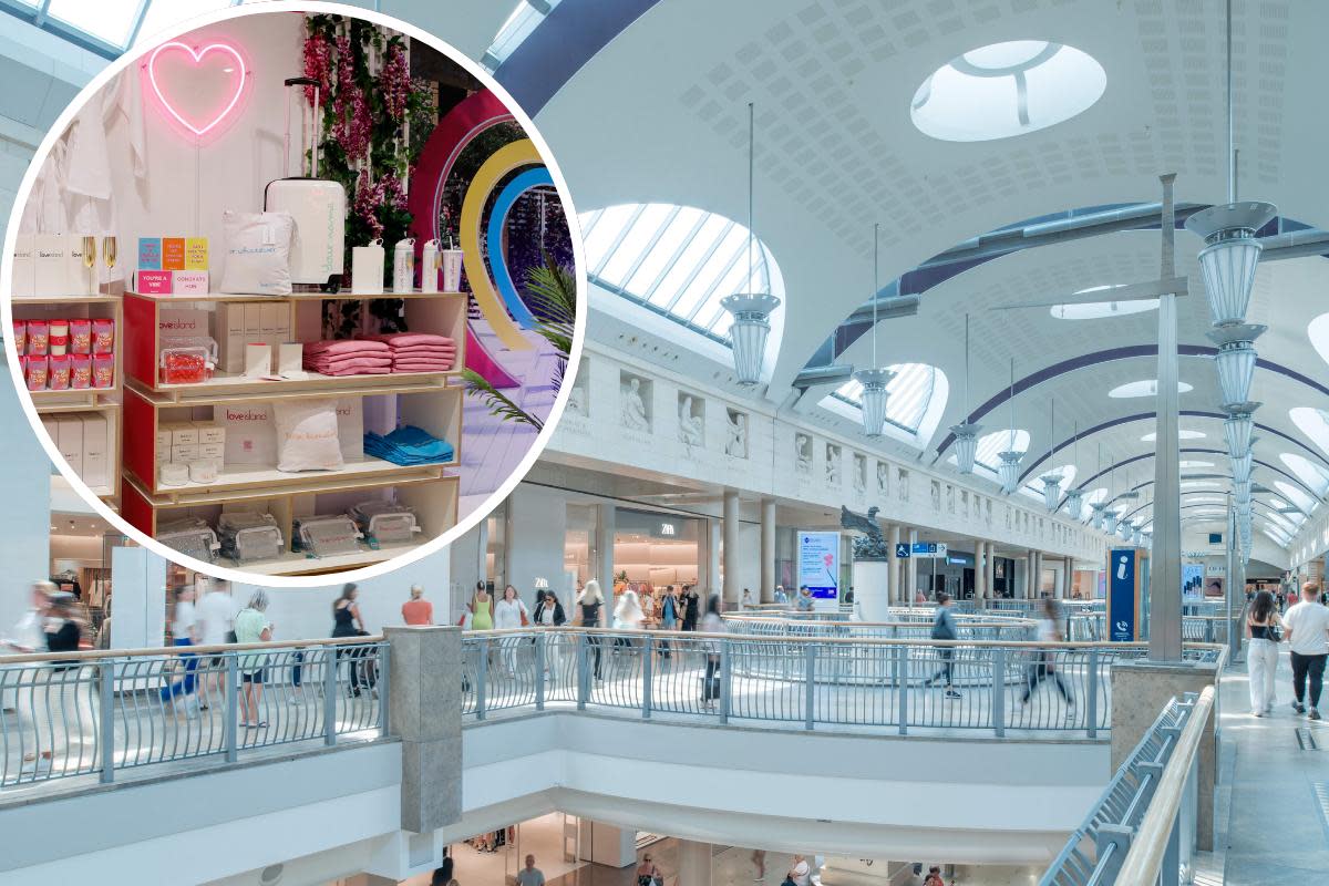 The new Love Island pop-up shop will be open in Bluewater for four weeks <i>(Image: UMPF)</i>