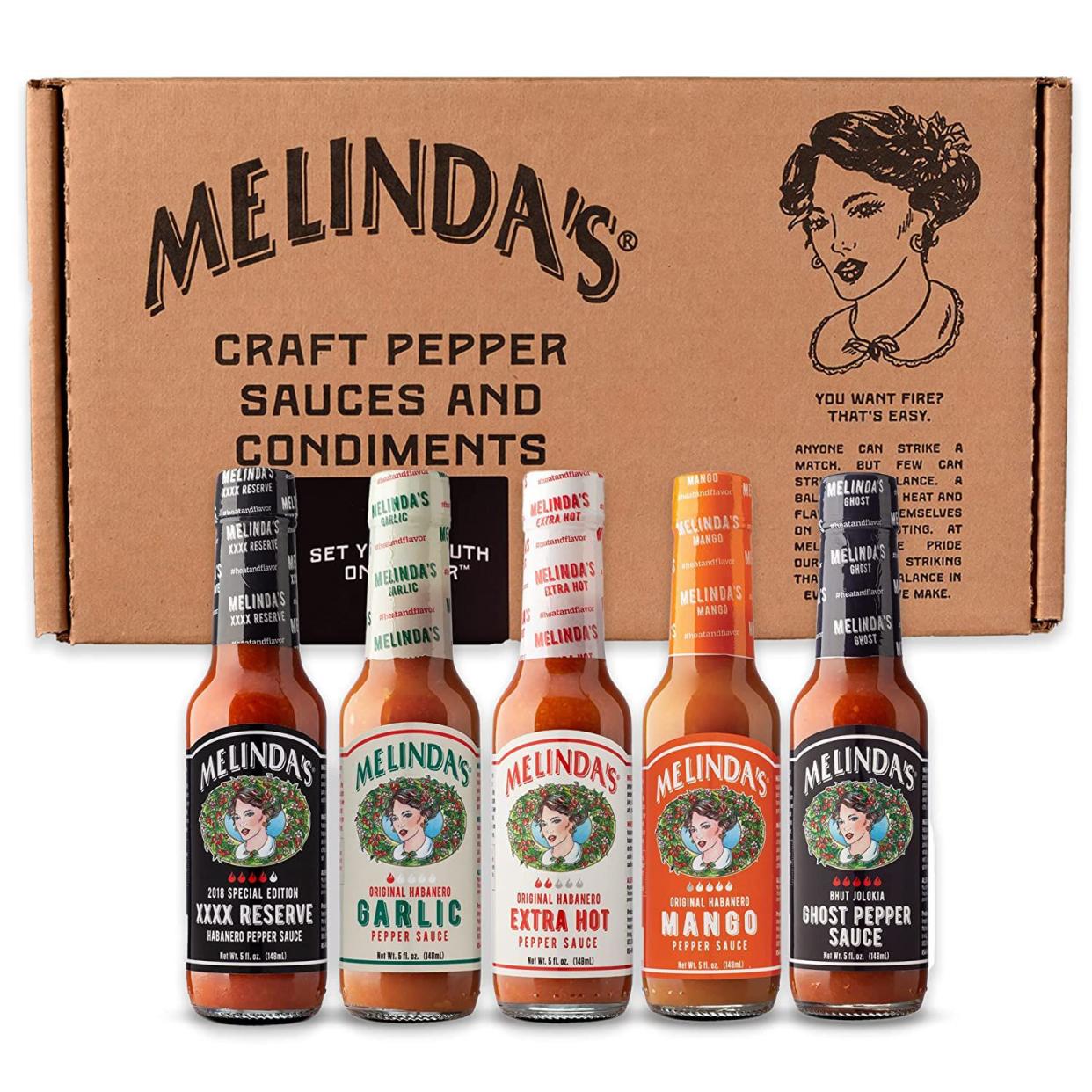 Melinda's Habanero Hot Sauce Variety Pack