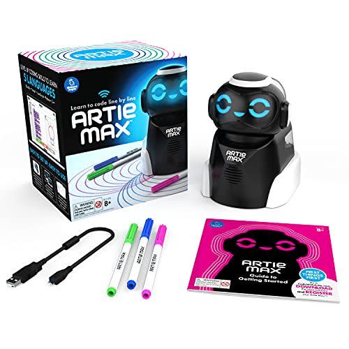 11) Educational Insights Artie Max the Coding & Drawing Robot, STEM Toy, Gift for Boys & Girls, Ages 8+