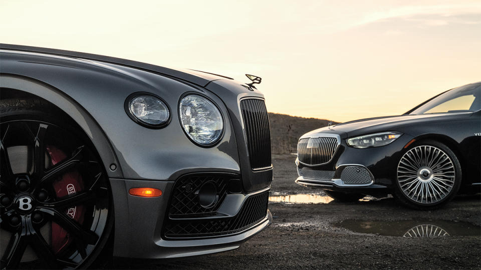 Bentley Flying Spur Speed and Mercedes-Maybach S680 4MATIC 