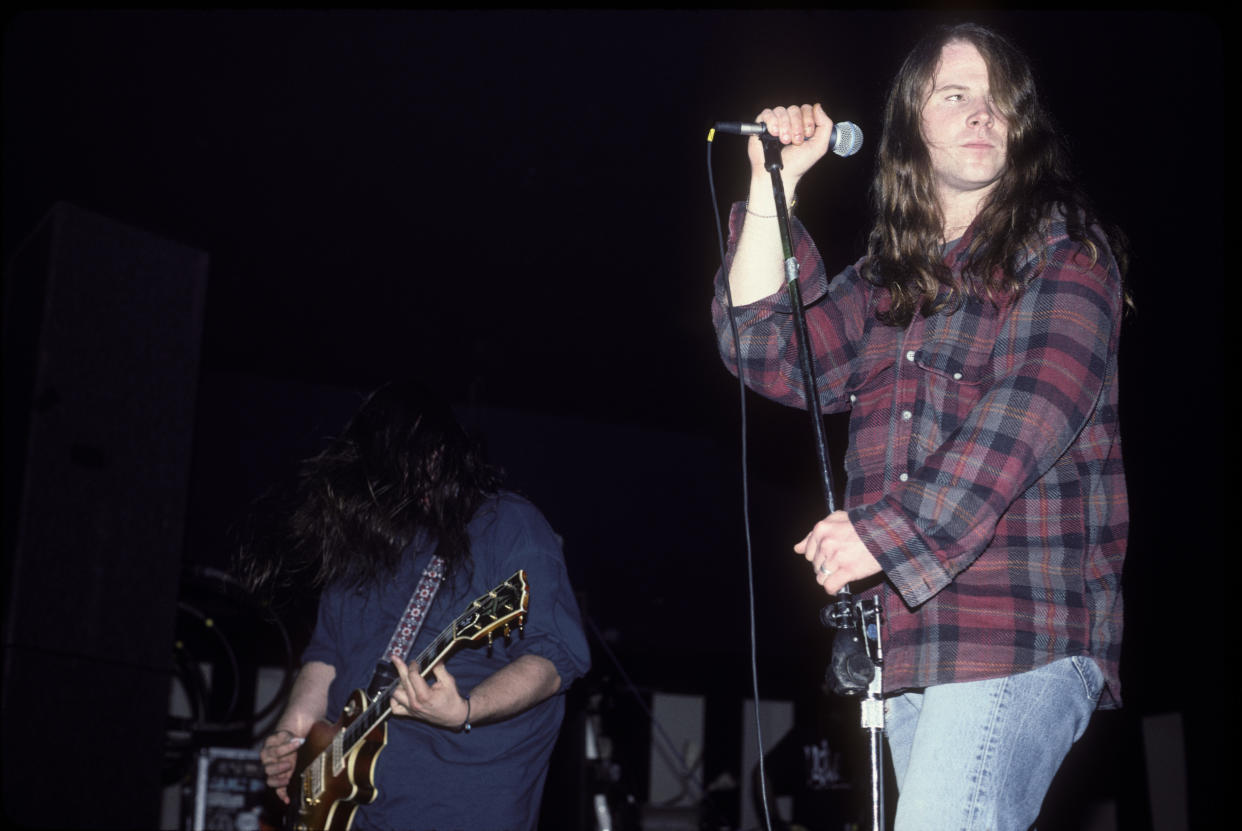 Mark Lanegan with Screaming Trees in 1992. (Photo: Ebet Roberts/Redferns)