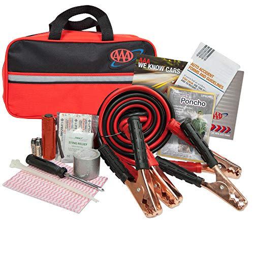 Lifeline AAA Premium Emergency Car Kit With Jumper Cables