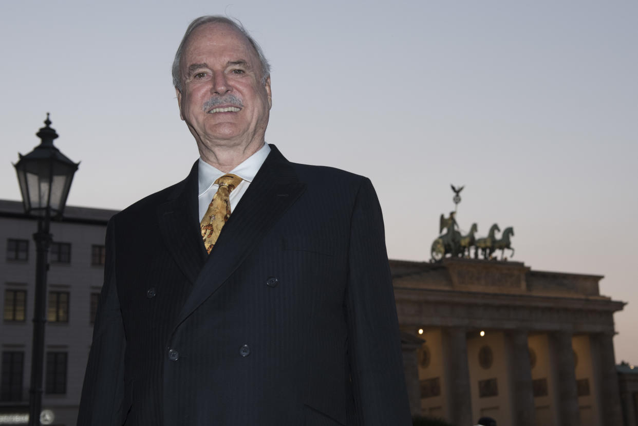 BERLIN, GERMANY - SEPTEMBER 13: John Cleese attends the 55th Rose d'Or Award at Axica-Kongress- und Tagungszentrum on September 13, 2016 in Berlin, Germany. (Photo by Clemens Bilan/Getty Images)