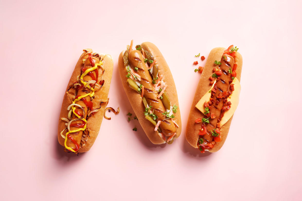 3 varieties of Hotdogs Getty Images/Lauren Mclean