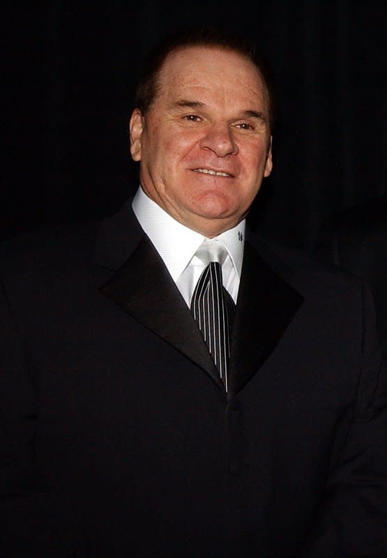 On August 24, 1989, Pete Rose, whose slashing singles and head-first slides once made him the embodiment of America's national sport, was banished from baseball for life, ending a gambling scandal. File Photo by Ezio Petersen/UPI