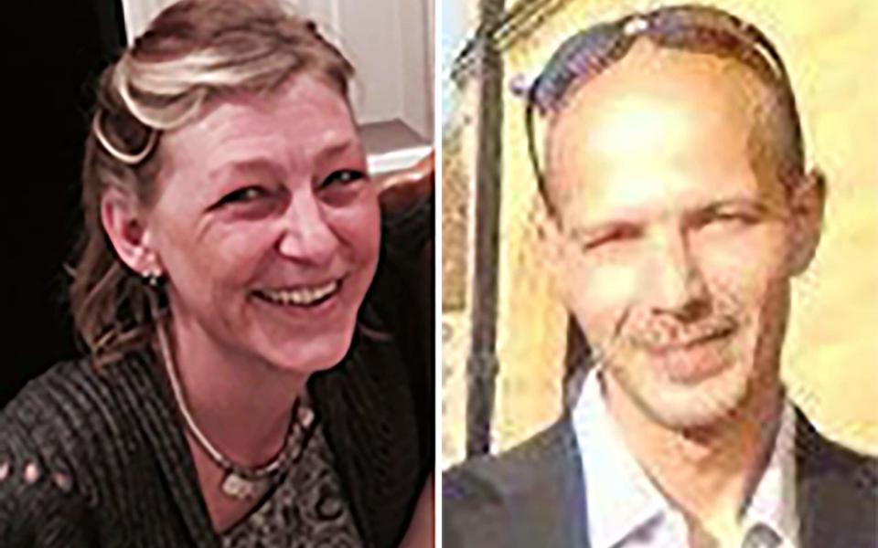 Dawn Sturgess and Charlie Rowley were both treated for Novichok poisoning, and Ms Sturgess later died (PA Images)