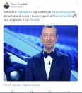 In tantissimi, sui social, vorrebbero che le frasi dei Baci Perugina fossero i versi modificati da Morgan durante la penultima serata del festival di Sanremo, quella che ha sancito la rottura tra i due cantanti e la loro esclusione dalla kermesse musicale.