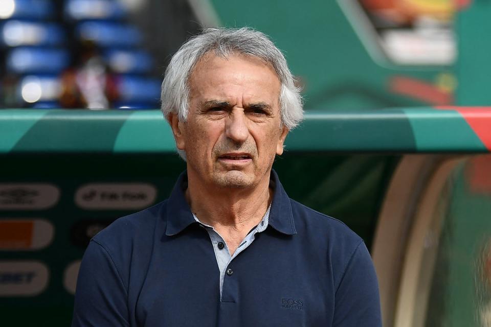 Vahid Halilhodzic has now been sacked by three different countries before a World Cup finals  (AFP via Getty Images)