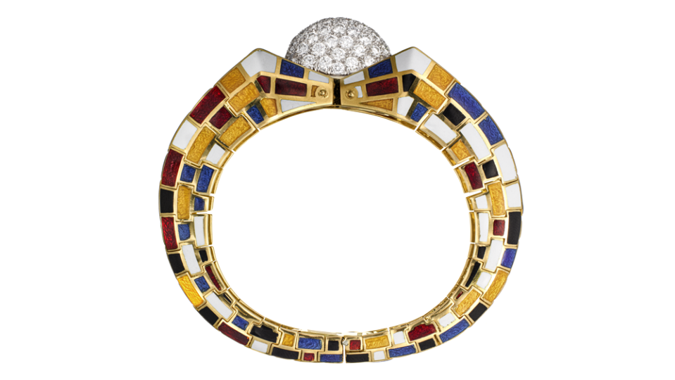 David Webb Mondrian Bracelet