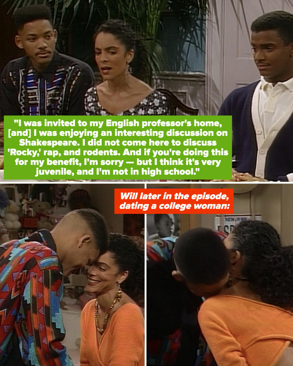 Will and Kayla in "The Fresh Prince"