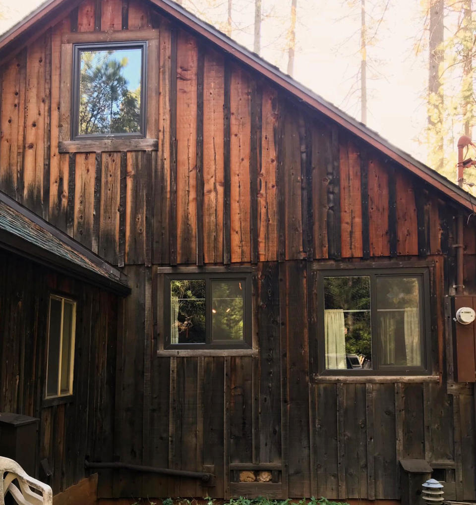 La maison de Kristy et Michael Daneau à Cohasset, qui a brûlé dans l'incendie du parc. (Avec l'aimable autorisation de Kristy Daneau)