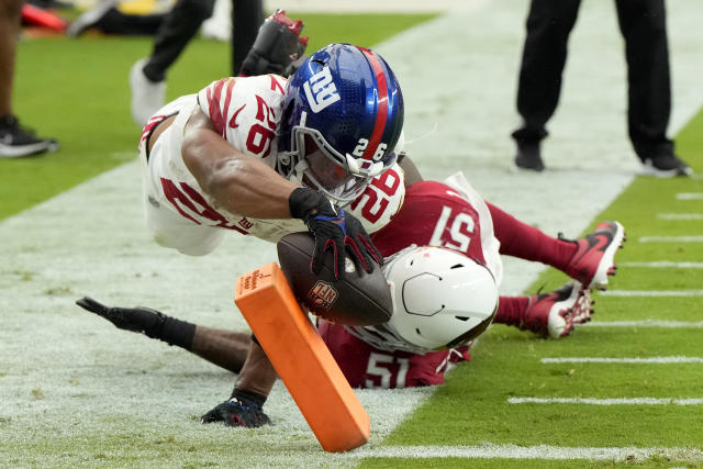 New York Giants rally for victory, Saquon Barkley suffers injury – NBC New  York