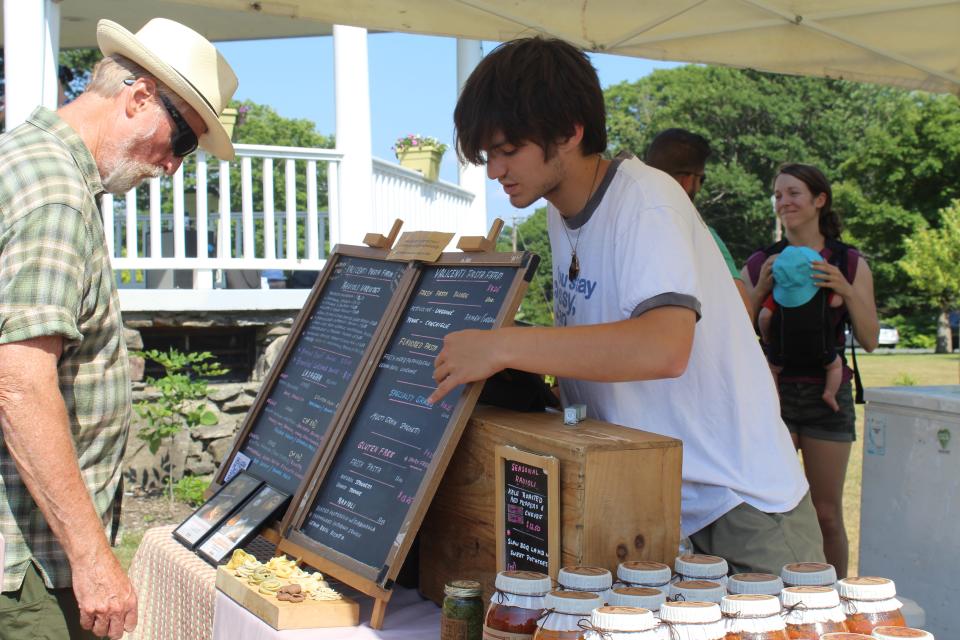 Valicenti Pasta Farm is a Hollis, New Hampshire, pasta company founded by professional chef David Valicenti. His pasta and sauce are available at the Westminster Farmers Market