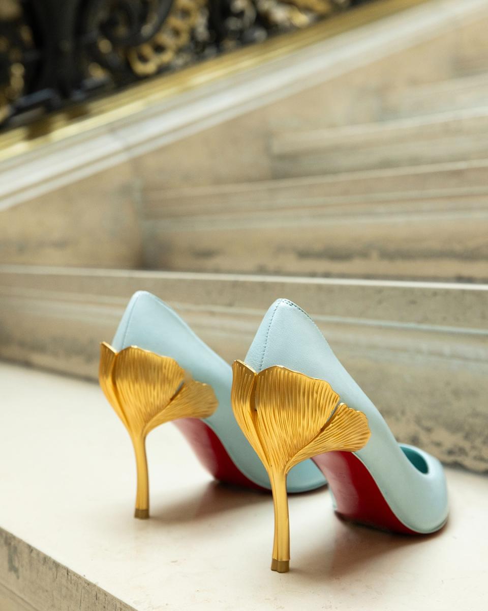 The Ginko pumps by Christian Louboutin.