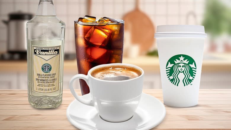 Starbucks drink items at home