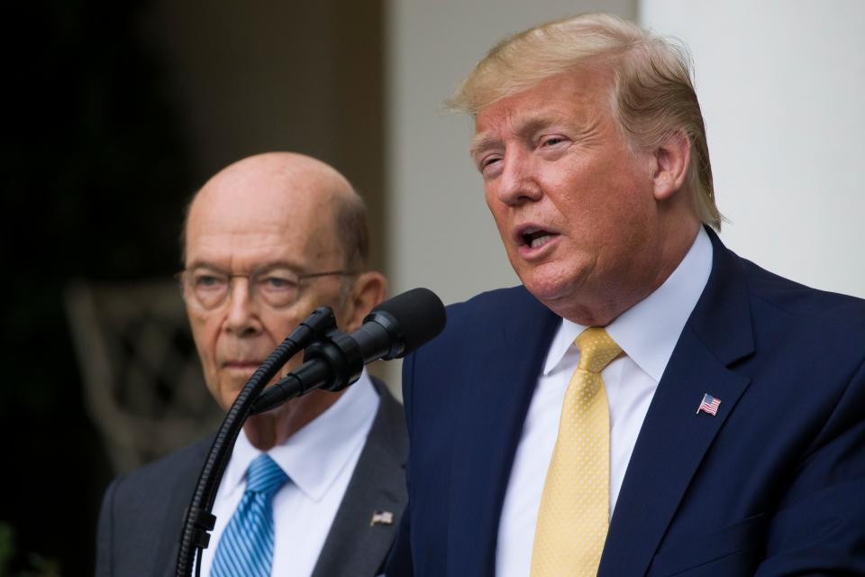 Democrats want Commerce Secretary Wilbur Ross to turn over records on President Trump's statements about Hurricane Dorian.