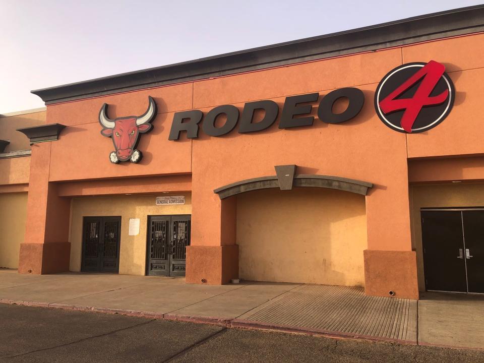 The Rodeo 4 club is located near Slide Road and 4th Street in Lubbock.