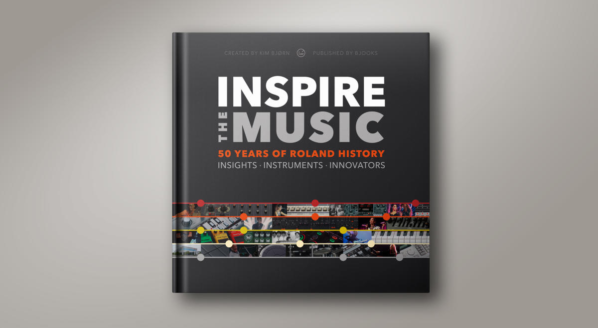 Roland celebrates 50 years of music gear with glossy new book
