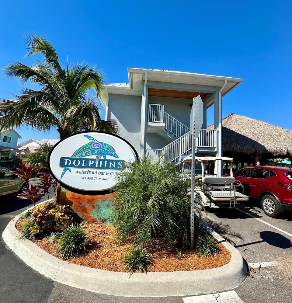 Dolphins Waterfront Bar & Grill at Cape Crossing on Merritt Island is a slice of Florida.