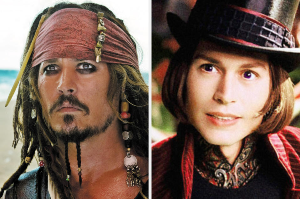 Both played by: Johnny Depp