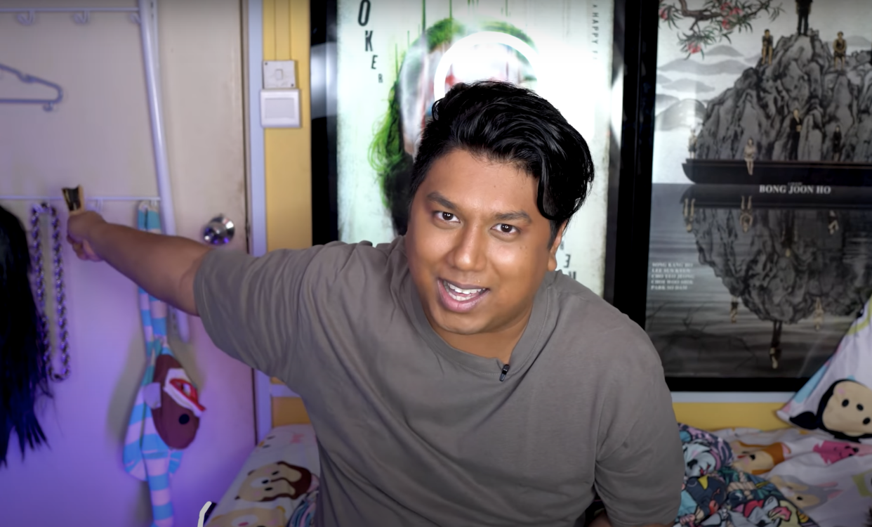 Dee Kosh in his YouTube video dated 14 Aug 2020. (Screenshot from YouTube)