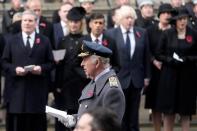 Remembrance Sunday ceremony in London