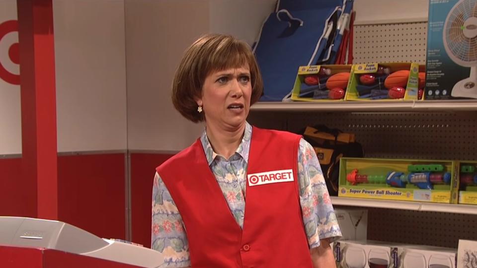 "I Learn Something Every Day At Target. Yesterday, I Learned That Coca-Cola Is Dark Brown" - SNL (as Target Lady)