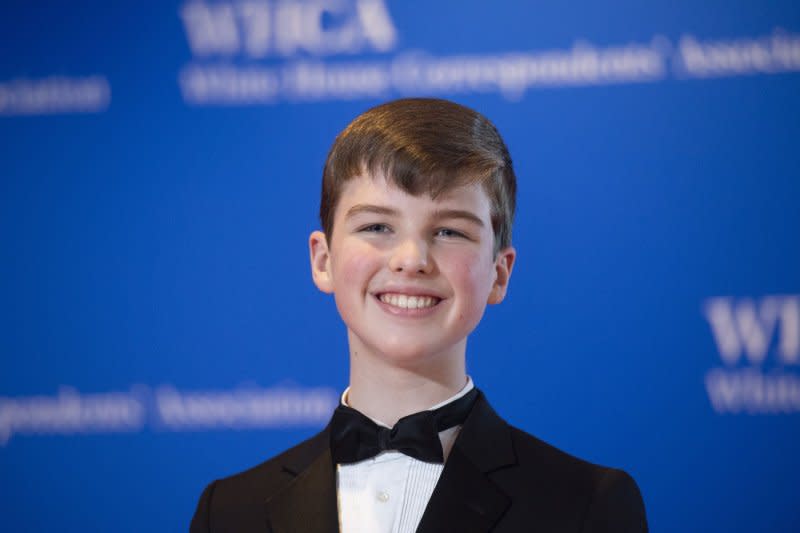 Iain Armitage attends the White House Correspondents' Association gala in 2022. File Photo by Bonnie Cash/UPI