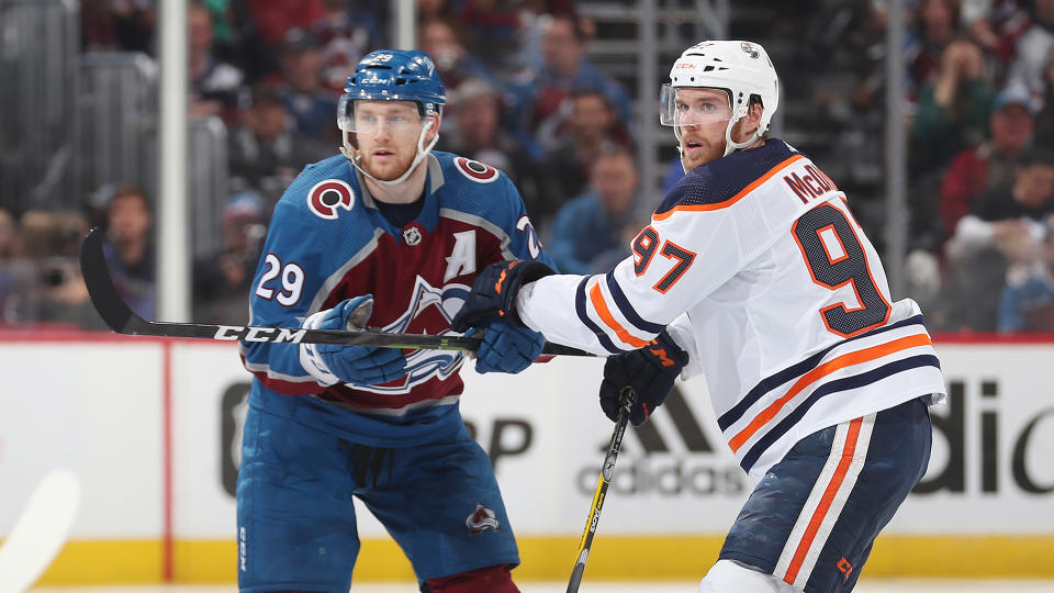 The Avalanche and Oilers look like the most imposing teams in the NHL&#39;s Western Conference. (Photo by Michael Martin/NHLI via Getty Images)