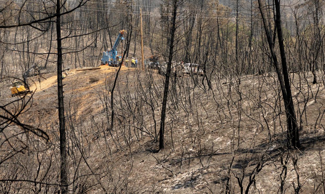 California is already experiencing an extreme drought and dry conditions (AFP via Getty Images)