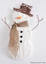 <p>Deck the walls with this 3-foot tall Frosty for instant cheer in any room of the house.</p><p><strong>Get the tutorial at <a href="https://madeinaday.com/yarnsnowmanpinterestshowtell/" rel="nofollow noopener" target="_blank" data-ylk="slk:Made in a Day;elm:context_link;itc:0;sec:content-canvas" class="link ">Made in a Day</a></strong>.</p><p><a class="link " href="https://www.amazon.com/Laribbons-zy-fabric-craft-Ribbon-Burlap/dp/B0046UV3CO?tag=syn-yahoo-20&ascsubtag=%5Bartid%7C10050.g.22825300%5Bsrc%7Cyahoo-us" rel="nofollow noopener" target="_blank" data-ylk="slk:SHOP BURLAP;elm:context_link;itc:0;sec:content-canvas">SHOP BURLAP</a><br></p>