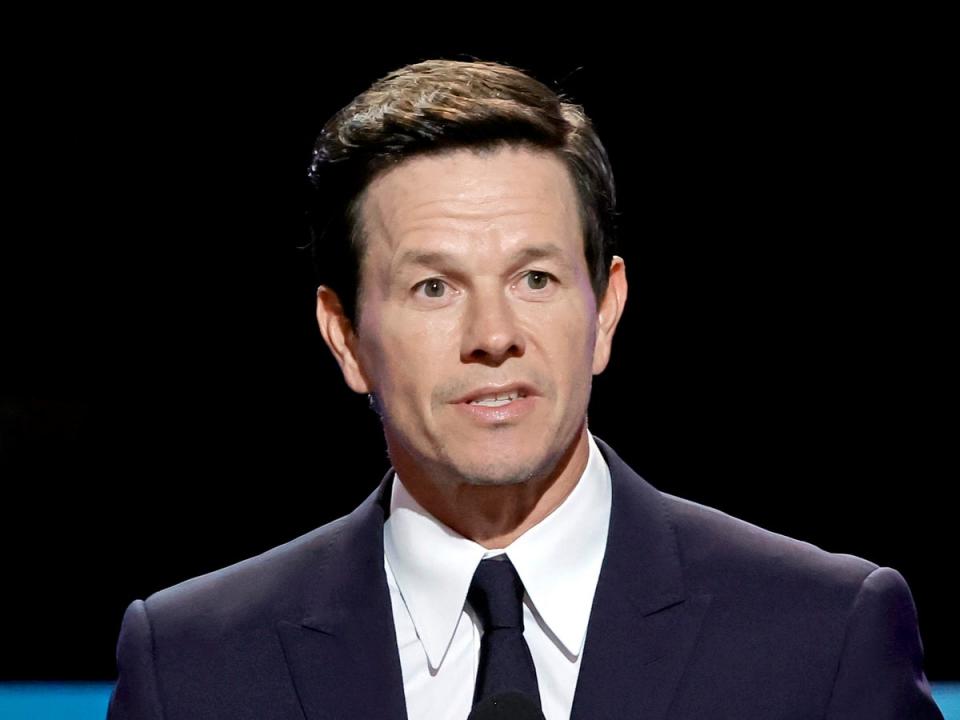 Mark Wahlberg onstage at the 2023 SAG Awards (Getty Images)