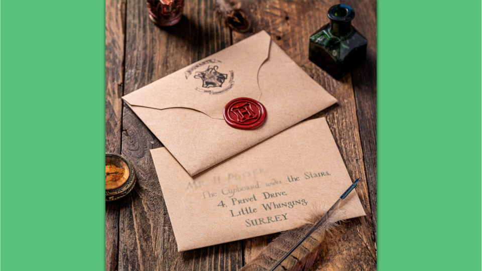 Best Harry Potter gifts: An authentic-looking acceptance letter